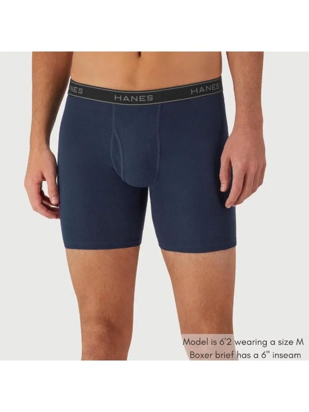 Cool & Breathable Men's Boxer Briefs Pack - Moisture-Wicking, No Ride Up Comfort